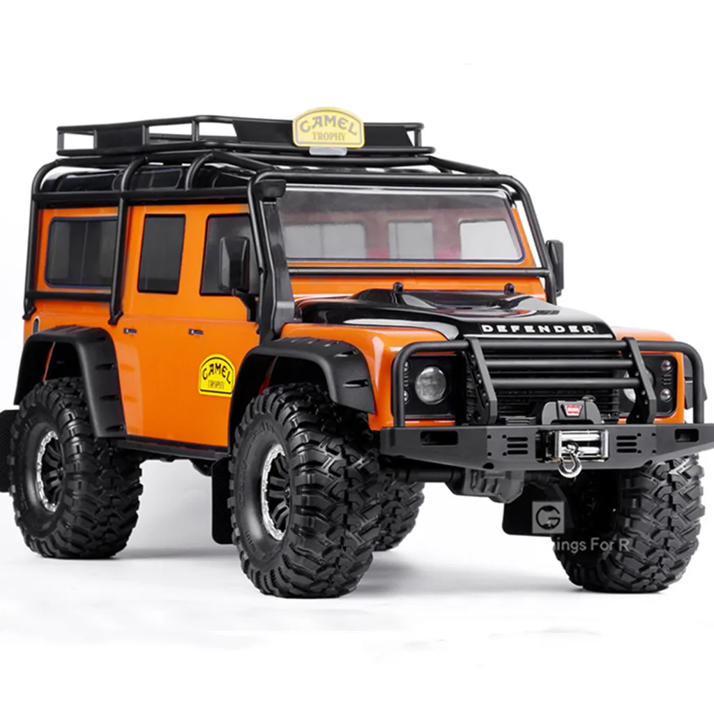 Electric 1/10 Scale Winch CNC Machined for RC Rock Crawler Axial SCX10 D90 D110, Traxxas -4,  TF2 Upgrade Parts