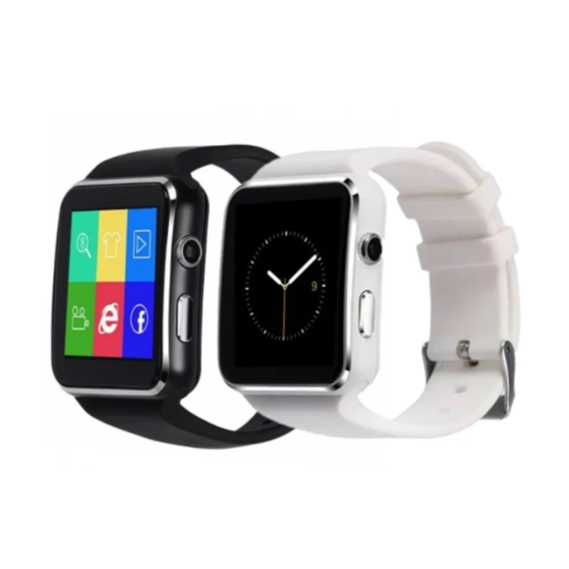

X6 Smart Watch Mobile Phone Bluetooth Card Call Sports Step Phone Wear Watch