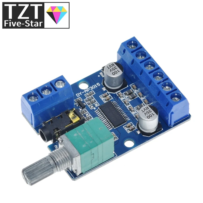 DY-AP3015 DC 8-24V 30W * 2 Class D двухканальный высокомощный стерео цифровой усилитель платы с