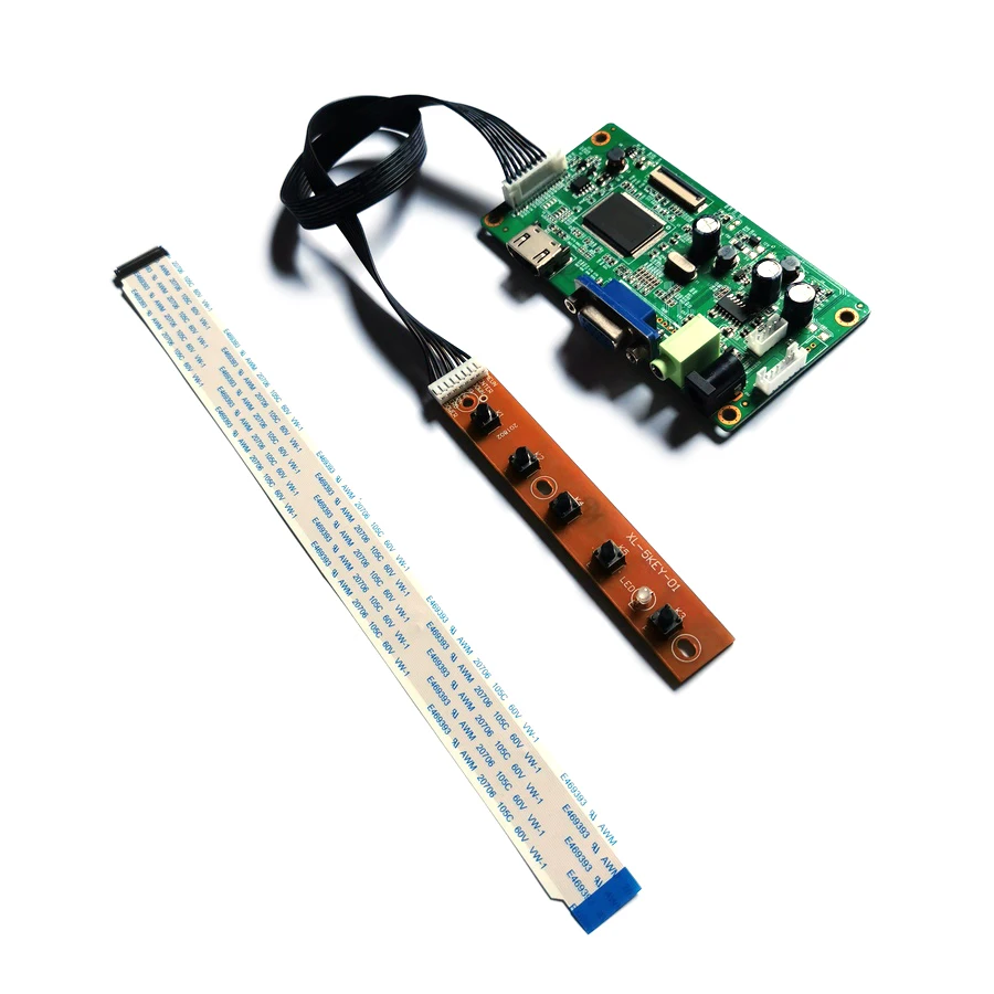 Placa controladora de monitor, accesorio para LP116WH6/LP116WH7/LP125WH2/LP133WH1/LP133WH2 1366x768 matrix eDP 30 Pin VGA LED/LCD