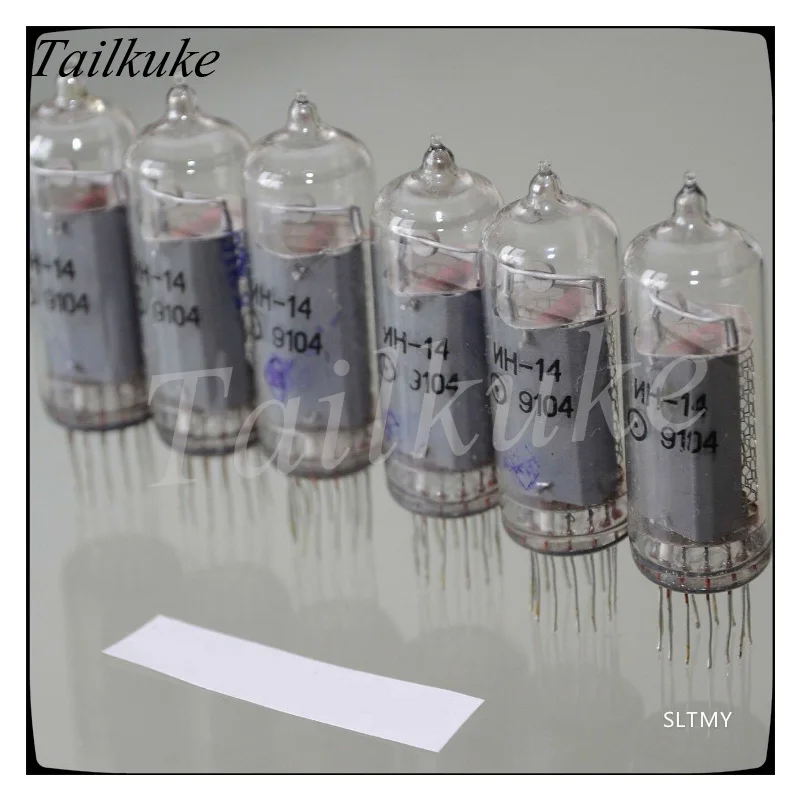 

Glow Digital Electronic Tube IN14 MCU Clock Creative DIY Imported from the Former Soviet Union