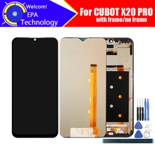 6.3 بوصة CUBOT X20 برو شاشة الكريستال السائل + محول الأرقام بشاشة تعمل بلمس + الإطار الجمعية 100% الأصلي LCD + اللمس محول الأرقام ل CUBOT X20 برو