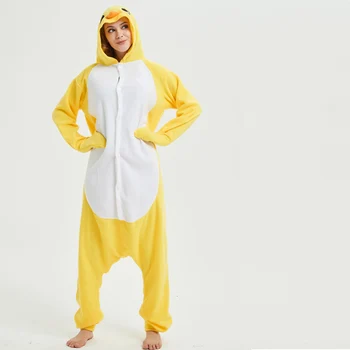

Chicken Kigurumi Animal Pajamas Fleece Onesies For Adults Men Women Sleepwear Fancy Suit Cartoon Funny Halloween Cosplay Costume