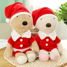 30/45/60 см Плюшевые игрушки Рождественские куклы Плюшевый кролик мягкие рождественские игрушки для детей