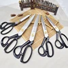 Carbon Steel Professional Sewing Tailor Scissors  8/9/10/11/12 Inch Straight Guided Clothing Fabric Craft Embroidery 5