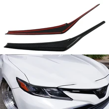 Couvercle de phare à paupières et sourcils pour Toyota Camry, 2018, 2019, 2010, 2011, 2012, 2013, 2014, 2015, 2016, 2017, 2018, 2019, 2020, 2021