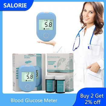 

Blood Glucose Meter Glucometer Diabetes Medical Blood Sugar Monitor Diabetes Tester Glucometro Device Test Strips Health Care