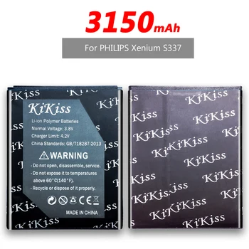 

3150mAh Mobile Phone Battery AB2000JWML For Philips Xenium S337 CTS337 S316T S316 +Tracking Number