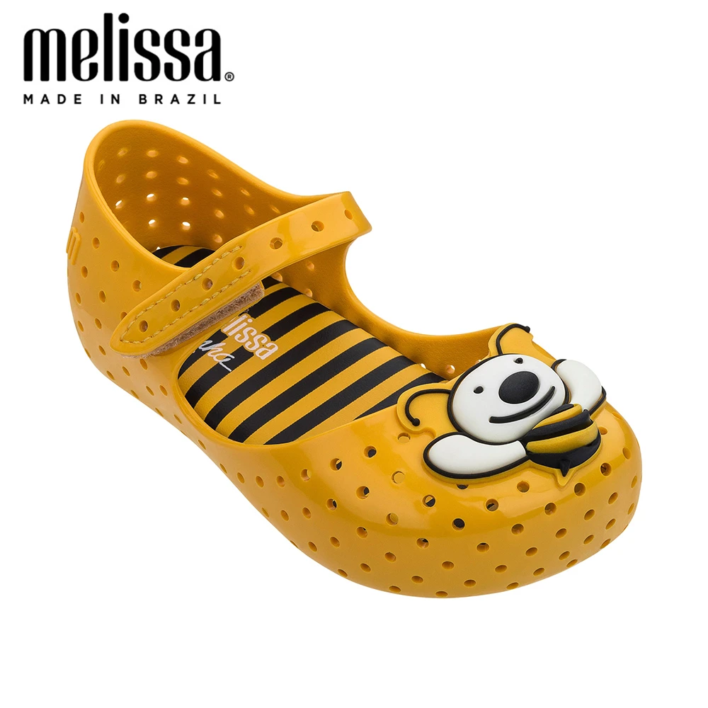 

2020 Mini Melissa Lovely Heart Girl Jelly Shoes Sandals Baby Shoes Soft Bottom Melissa Sandals For Kids Non-slip Princess