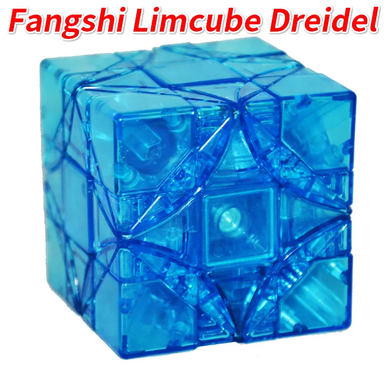 Fangshi Limcube Dreidel 3*3*3 куб(прозрачный синий, ограниченный выпуск) куб для коллекции