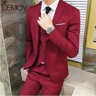 Wonderful Groom Male Wedding Prom Suit Green Slim Fit Tuxedo Men Formal Business Work Wear Suits 3Pcs Set (Jacket+Pants+Vest) Wonderful Groom Male Wedding Prom Suit Green Slim Fit Tuxedo Men Formal Business Work Wear Suits 3Pcs Set (Jacket+Pants+Vest)