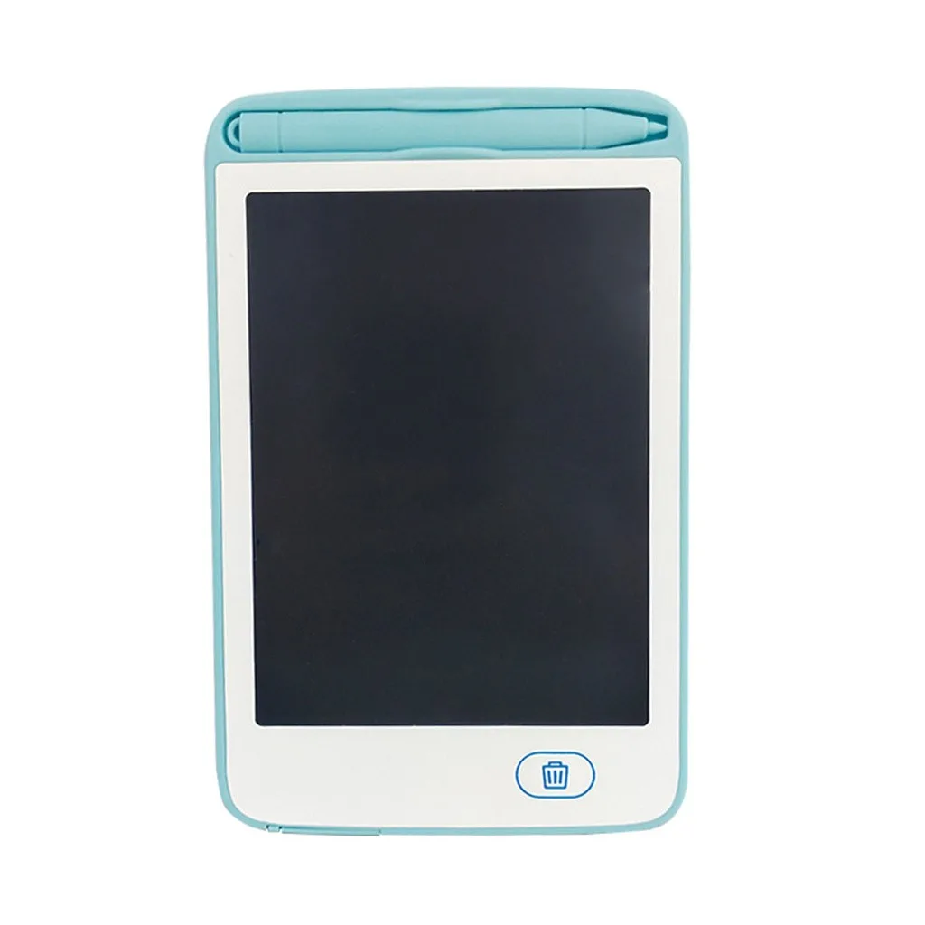 6,5 дюймовая электронная доска для рисования, граффити, игрушка для детей, блокнот для рукописного ввода, доска для записей, Детская Письменная доска, подарки для детей - Цвет: Blue