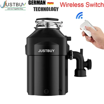 

8KG Food Garbage Disposal Crusher waste disposers Stainless steel Grinder kitchen appliances Germany technology AC Motor kitchen