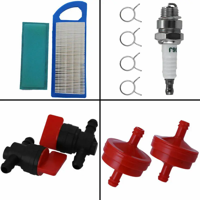 Воздушный фильтр Tune Up Kit ДЛЯ Briggs& Stratton Craftsman LT1000 Intek 15-18,5 hp запорные клапаны зажимы
