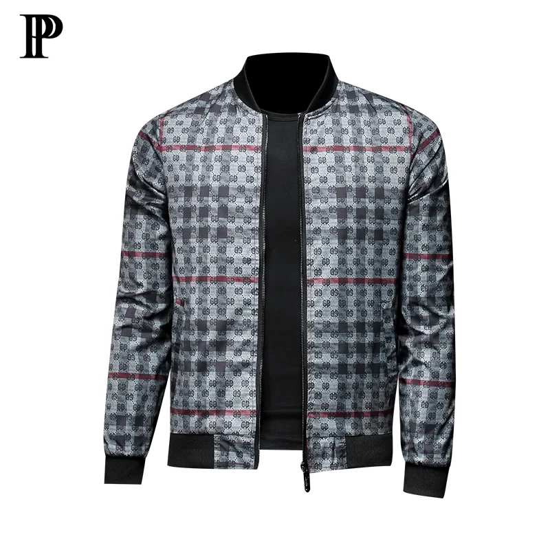 

2020 New Men's jacket Slim Jacket men coat