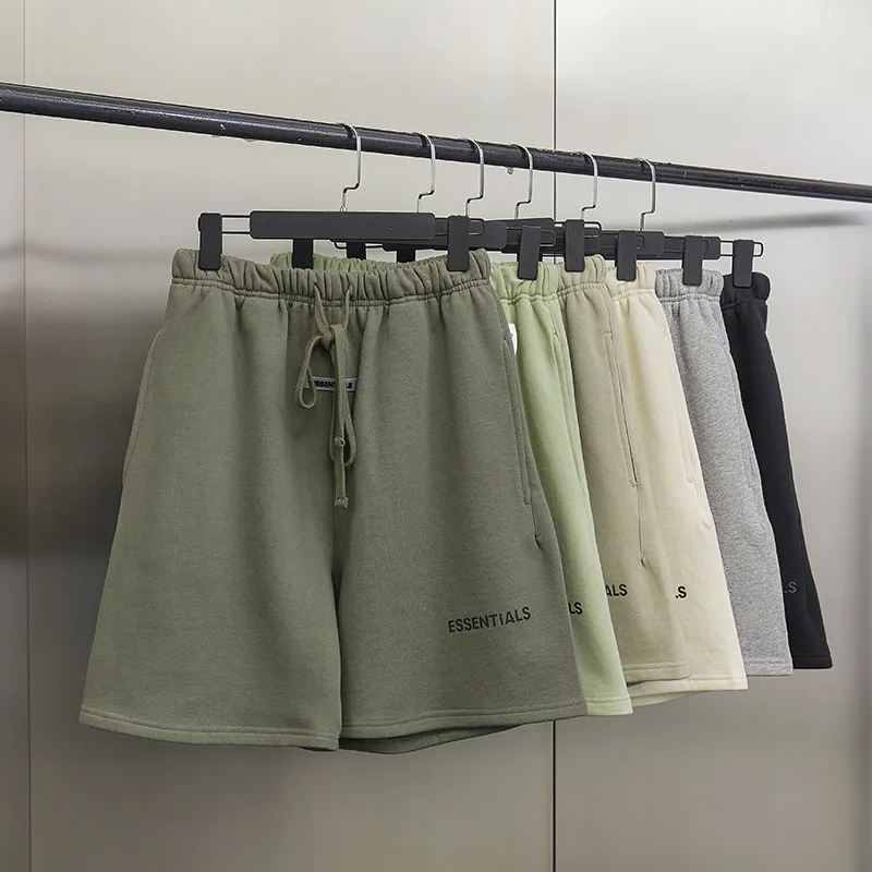 Ss21 men's Summer Shorts fashion designer brand Jerry Lorenzo 100% cotton reflective letter hip hop loose Unisex Hoodie shorts best casual shorts