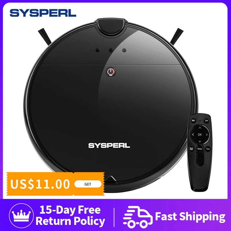 Sysperl Smart Robotic Robot Vacuum Cleaner Robot Household Robots Vacum Cleaners Cleaning Auto Charge With Docking Station