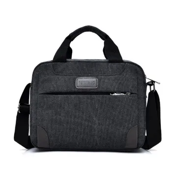 

2020 new Men's Canvas Shoulder Bag Multi-compartment Man Messenger Bag Retro Casual Large Capacity Horizontal Men's Bag
