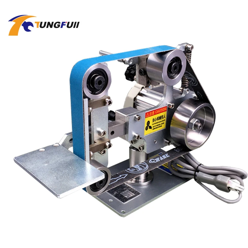 

Brushless Belt Machine Industrial Grade Small Belt Sanding Machine 762x25mm polisher Sharpener Polishing Grinding Machine