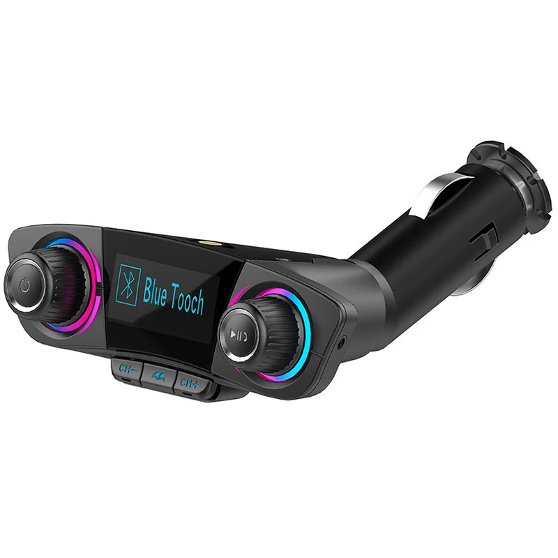 Беспроводной автомобильный Bluetooth Handsfree FM передатчик MP3 радио адаптер комплект с
