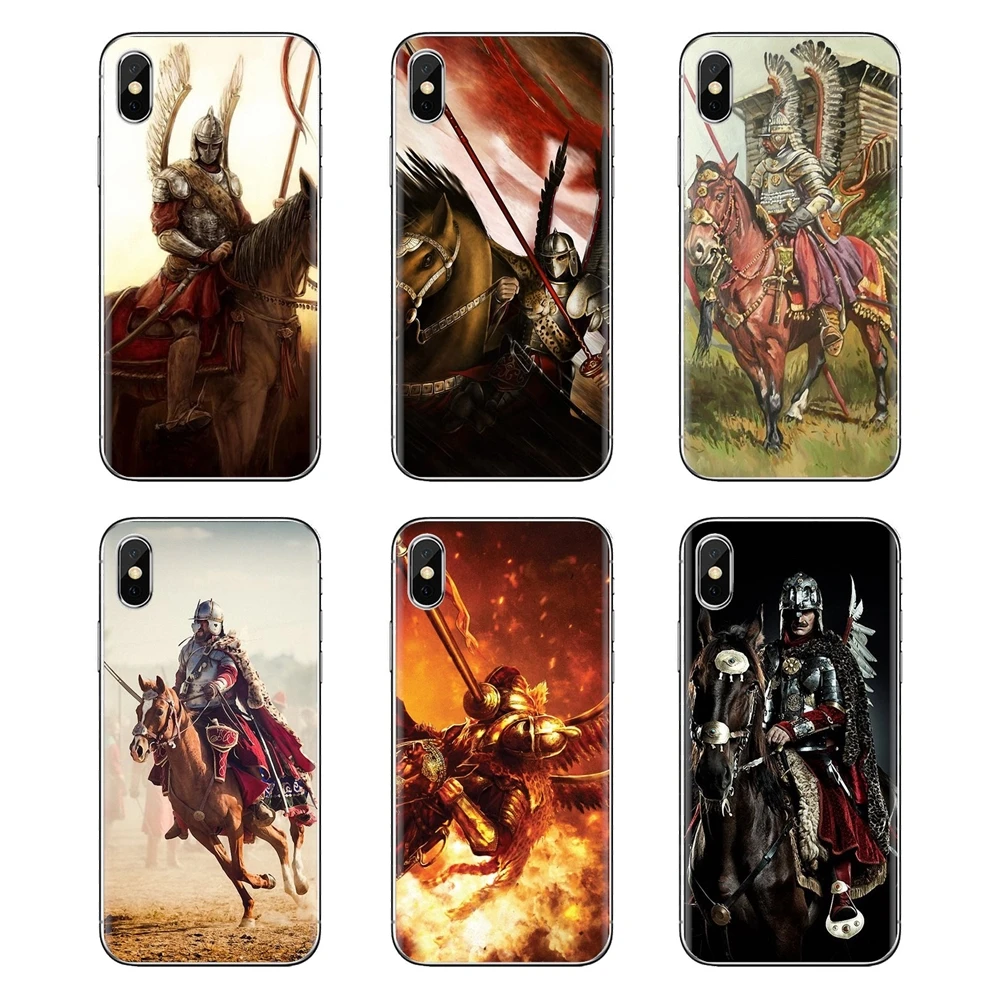 Чехлы для iPhone XS Max XR X 4 4s 5 5S 5C SE 6 6S 7 8 Plus samsung Galaxy J1 J3 J5 J7 A3 A5 Крылатая Hussar King Poland Grand Duke |