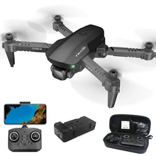 Mini Drone professionnel RC 4K 1080P HD, Double caméra, GPS, WiFi, FPV, de poche, support d'altitude, noir, jouets quadcoptes pliables 