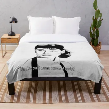 

Audrey Hepburn 3 Throw Blanket Soft Sherpa Blanket Bed Sheet Single Knee Blanket Office Nap Blanket