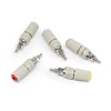 5mm 30A M5*48 Grounding Banana Plug Copper Electronic Connector Terminal Jack Welding Screw-type Head Sound System Radio (10PCS) ► Photo 3/4