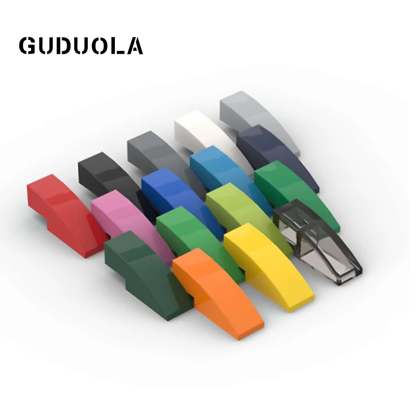 Guduola наклон 1x3 изогнутый 50950 кирпич с бантом 1/3 специальный строительный блок MOC