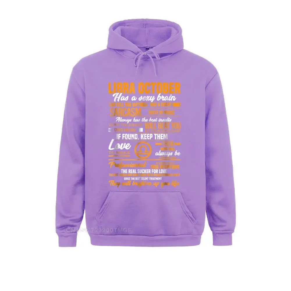 Cheap Men's Hoodies Libra Zodiac T Shirt Libra October Characteristic T-Shirt__19583 Sweatshirts  Long Sleeve Sportswears Printing Libra Zodiac T Shirt Libra October Characteristic T-Shirt__19583purple