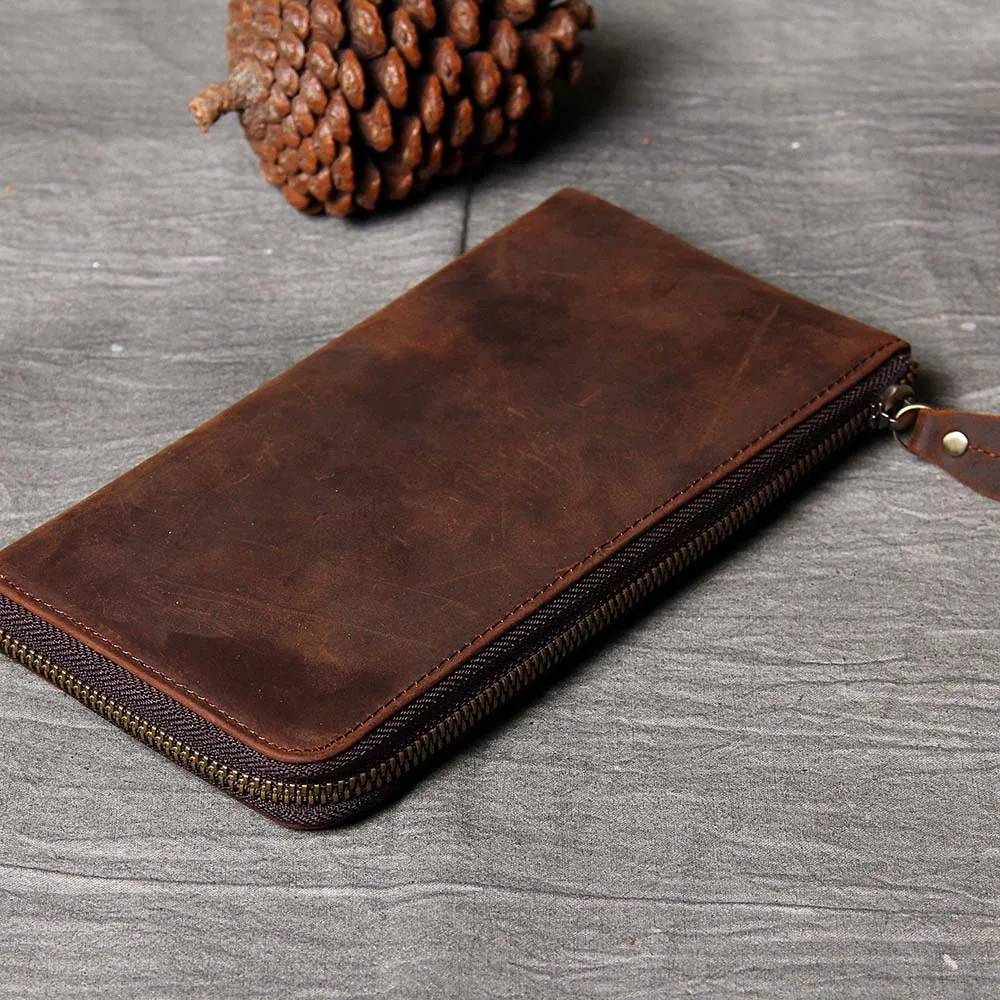 Leather Money Clip Wallet And Credit Card Holder