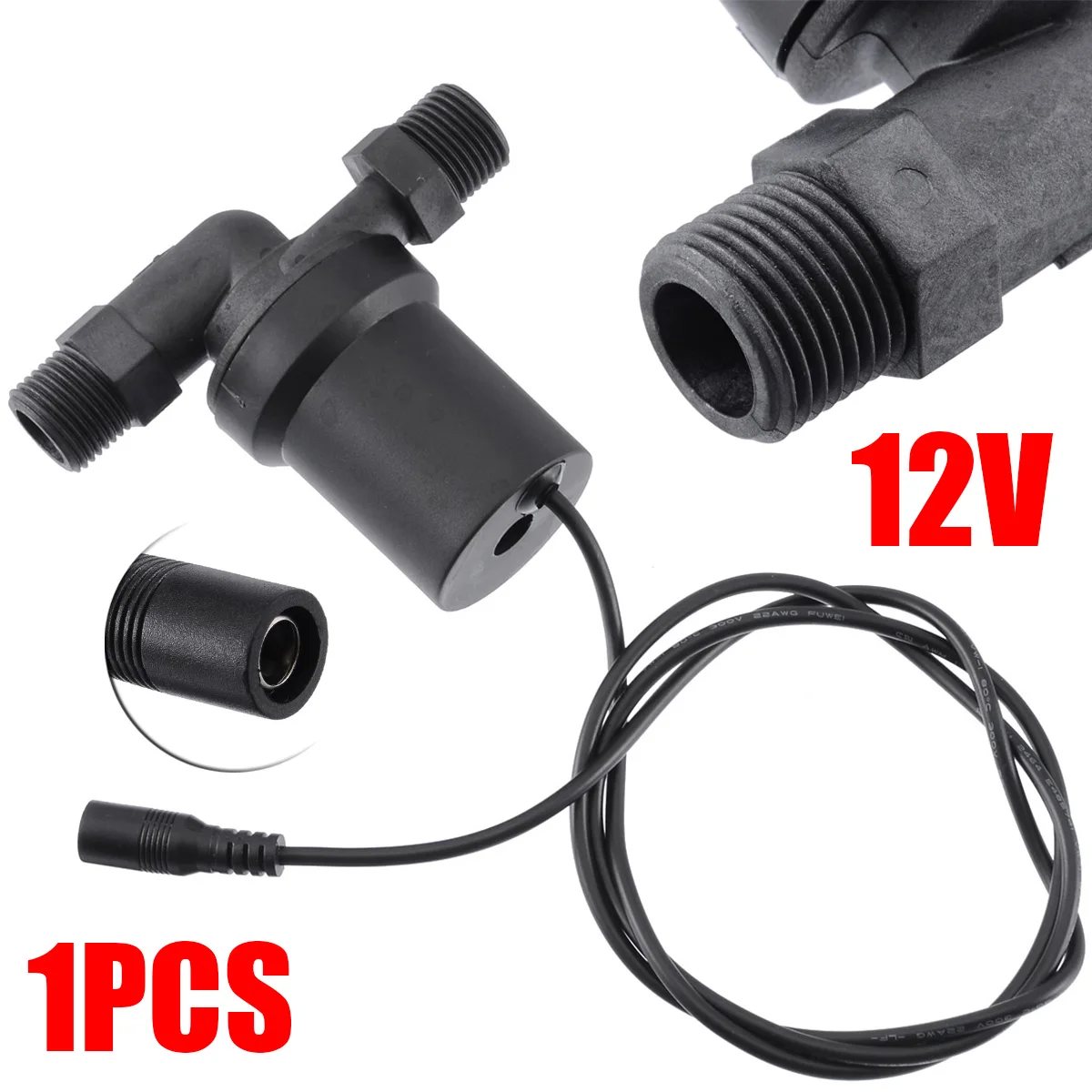Practical DC 12V 650L/Hlar Brushless Water Pump Mayitr 1/2'' Thread Hot Water Circulation Pump Brushless Motor