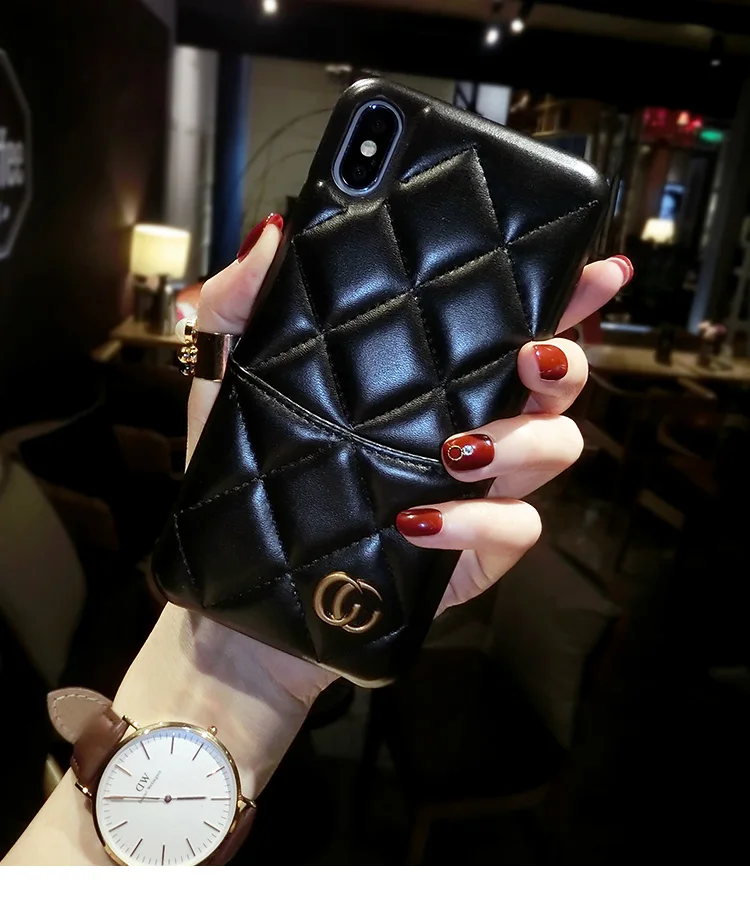 Применимый iPhone X чехол для телефона women's x r Online Celebrity IPhone7plus Star 6 S стиль 8 кожаный держатель для карт X's Cool MAX