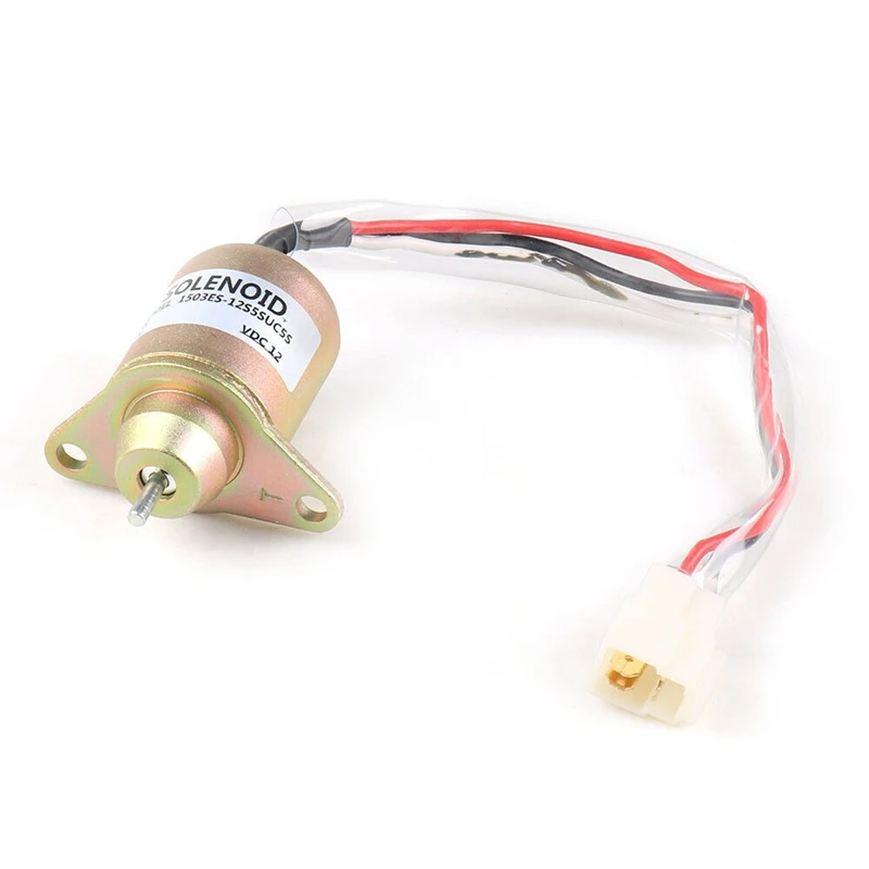 12V двигатель Электромагнитная катушка выключения подачи топлива клапан отключения для Yanmar 119653-77950