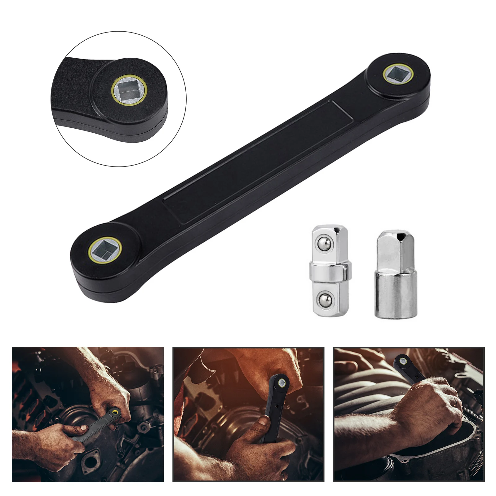 

Universal Extension Wrench Set Portable Automotive Torque Wrench DIY 3/8"Tools for Car Vehicle Replacement Parts Hand Tool