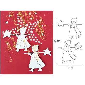 

Customized dies Boy Girl Star Metal Cutting Dies DIY Scrapbooking Stamps Craft Embossing Dies Card Making Stencils dies New 2020