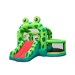YLWCNN – lit château gonflable pour enfants, Trampoline avec glissière d'obstacle, usage domestique extérieur, PVC Oxford, souffleur d'air, cadeau de noël 