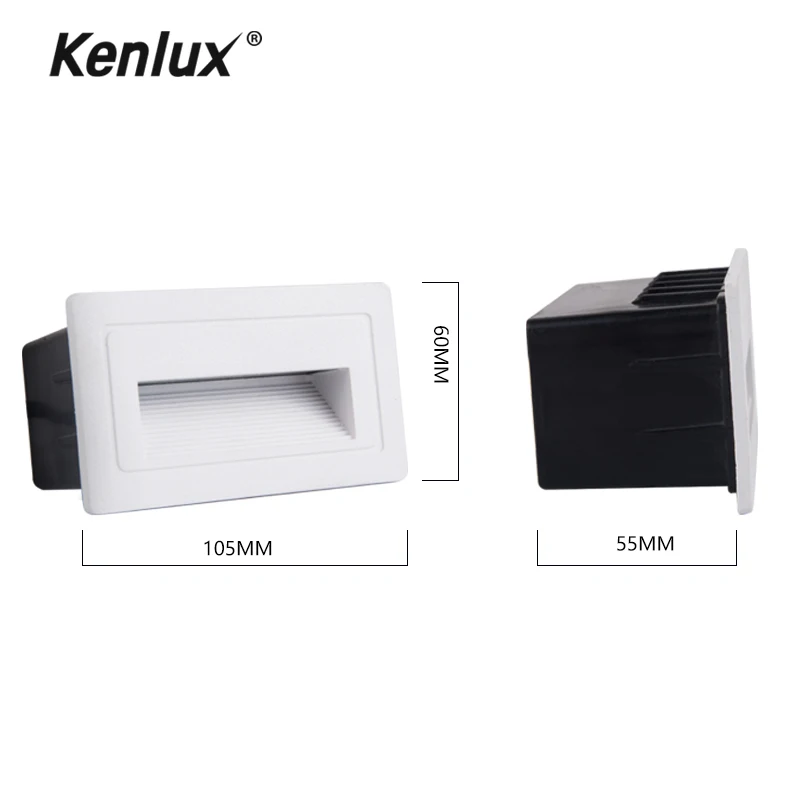 3 Вт/5 Вт 105 мм освещение внутри помещения и на улице для сада лестницы напольная