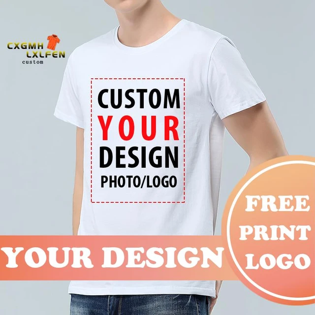  Camiseta personalizada para hombre, diseña tu propia