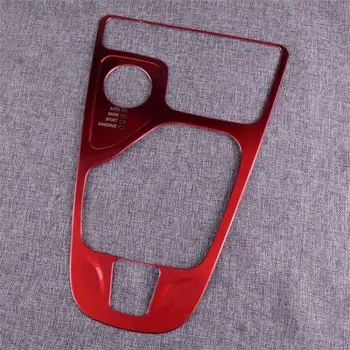 

CITALL Red Stainless Steel Interior Console Gear Panel Trim Cover Fit for Jeep Cherokee 2016 2017 2018
