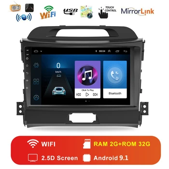 

Android 9.1 9 inch Autoradio Head Unit For 2010 2011 2012 2013 2014 2015 KIA Sportage Radio Audio Car GPS Multimedia Player 2DIN