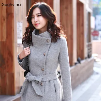 

Blends Women Soft Warm Trendy Elegant All-match High-quality Korean Style Leisure Daily Womens Female Lovely Simple 2020 Solid