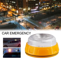 Luz de emergência do carro v16 aprovado dgt estrada iluminação farol magnético flash na estrada luzes advertência segurança tráfego sinais campismo