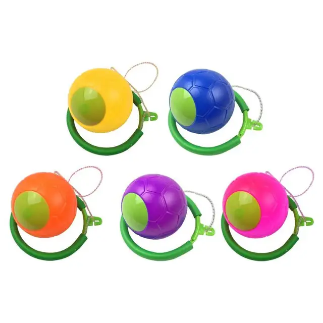 US $2.63 Return Sponge Bouncing Ball Kids PUA Sponge Plastics Entertainment Interesting Elastic String Exerc
