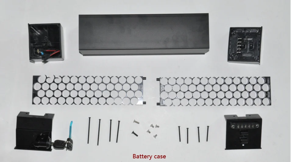Battery case DENGFU новая рама электрического велосипеда E-05 с Bafang G521 моторная рама для горячей продажи - Цвет: Battery case