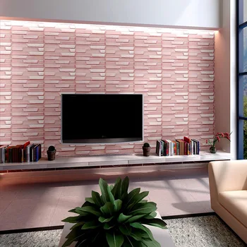 

77 * 70cm 3D three-dimensional wall stickers wallpaper DIY waterproof wall covering wallpaper TV background kids living room