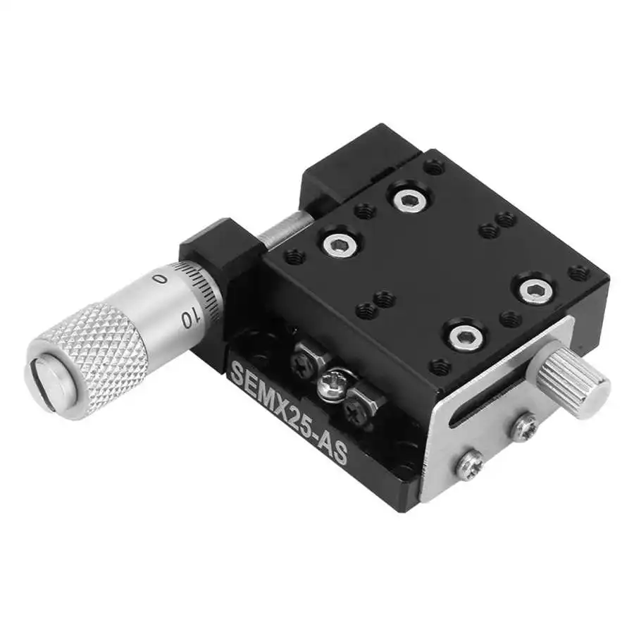 CHUNSHENN XY Linear Stage 25 25 30mm Micrometer Manual Fine-tuning Platform Cross Roller Precision Linear Guide Sliding Track Industrial Tools CHUNSHENN XY Linear Stage 25 25 30mm Micrometer Manual Fine-tuning Platform Cross Roller Precision Linear Guide Sliding Track Industrial Tools