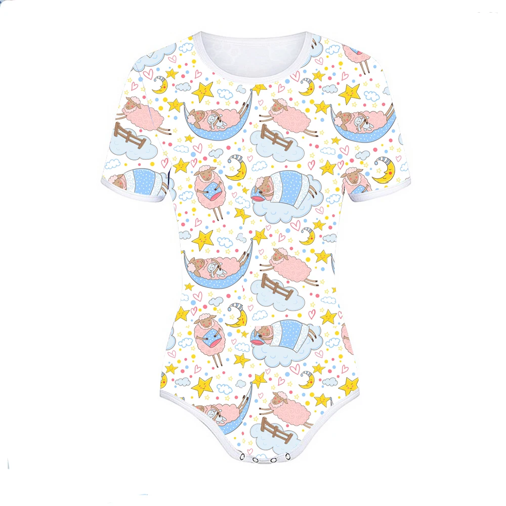 Новинка 2020 боди для взрослых Пижама младенцев подгузник ABDL Onesie| |