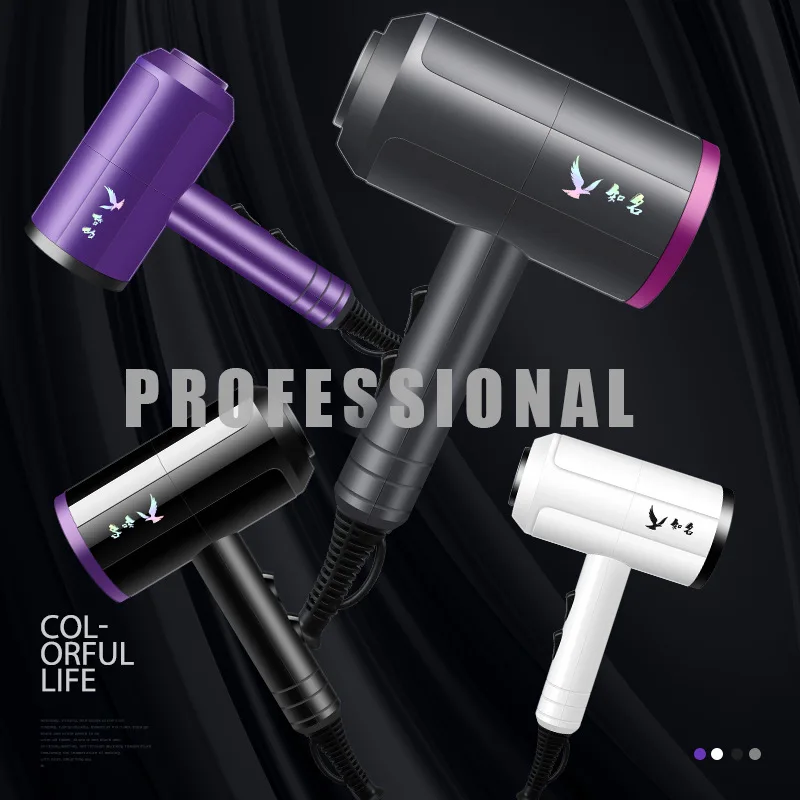 

Professional Strong Power AC Motor Hair Dryer for Hairdressing Barber Salon Tools Blow Dryer Low Hairdryer Hair Dryer 220V