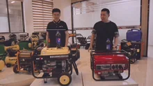 

BISON Electric Start 5kva Single Phase portable Generator Open Type 188f Engine Gasoline Generator 13hp